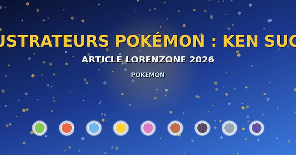 Les illustrateurs Pokémon : Ken Sugimori, Mitsuhiro Arita et les autres — article LorenZone 2026