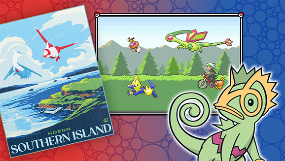 Visuel officiel Pokémon Remember the Region Hoenn Spotlight publié par The Pokémon Company