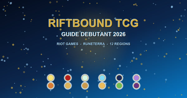 Riftbound TCG guide debutant 2026 : 12 regions de Runeterra du jeu de cartes officiel Riot Games (League of Legends).