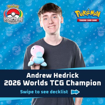 Deck Dragapult-ex champion du monde Pokémon 2026 d'Andrew Hedrick | LorenZone