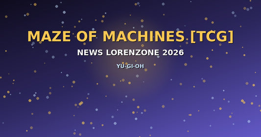 Visuel teaser Maze of Machines TCG Yu-Gi-Oh! news LorenZone 2026