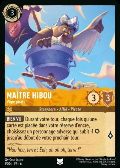 001/204 - Maître Hibou, Vigie pirate - LorenZone - Pokémon