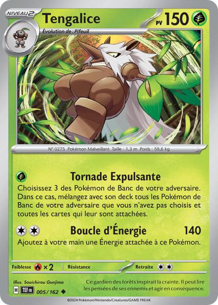 Carte Pokémon Tengalice 005/162 TEF Forces Temporelles EV05 Neuf FR LorenZone
