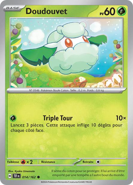Carte Pokémon Doudouvet 014/162 TEF Forces Temporelles EV05 Neuf FR LorenZone