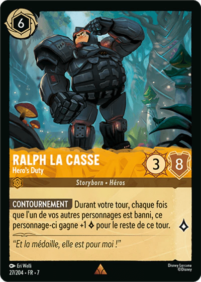 027/204 - Ralph la casse, Hero's Duty - LorenZone - Pokémon
