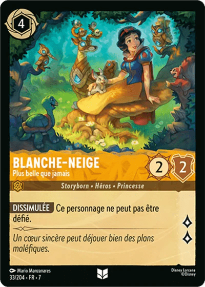 033/204 - Blanche - Neige, Plus belle que jamais - LorenZone - Pokémon