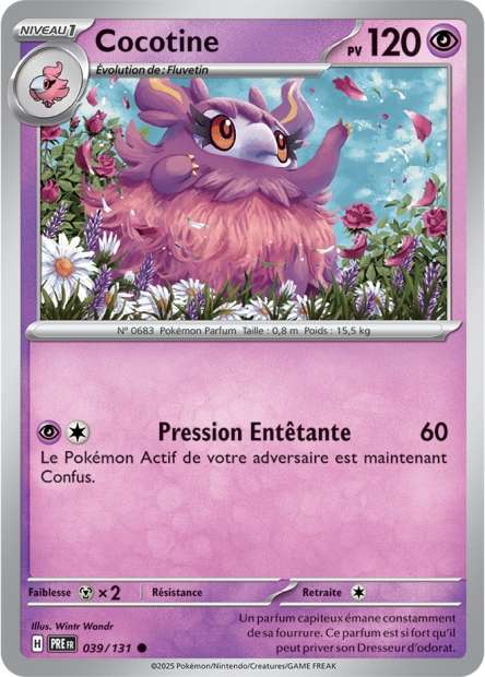 Carte Pokémon Cocotine 039/131 Evolutions Prismatiques PRE EV8_5 Neuf FR LorenZone