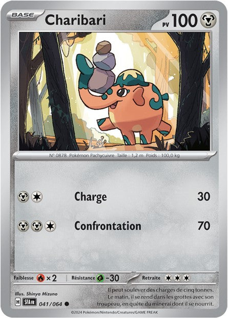 Carte Pokémon Charibari 041/064 Fable Nébuleuse SFA EV6_5 Neuf FR LorenZone