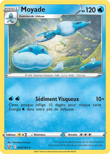 Carte Pokémon Moyade 042/163 SWSH5 Styles de Combat EB05 Neuf FR LorenZone