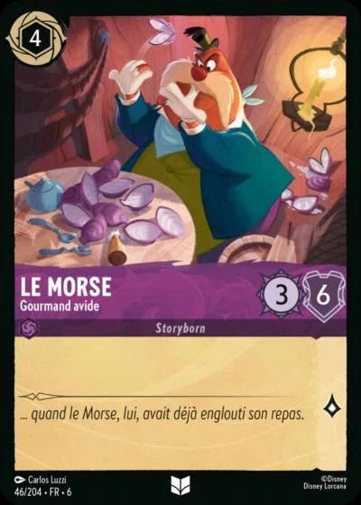 046/204 - Le Morse, Gourmand avide - LorenZone - Pokémon