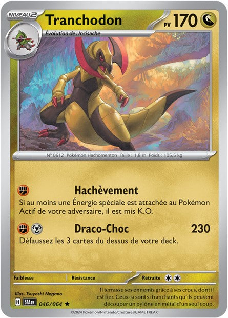 Carte Pokémon Tranchodon 046/064 Fable Nébuleuse SFA EV6_5 Neuf FR LorenZone