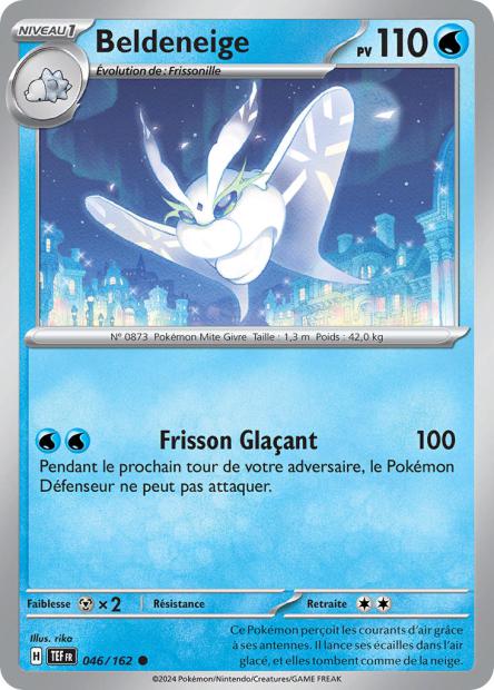 Carte Pokémon Beldeneige 046/162 TEF Forces Temporelles EV05 Neuf FR LorenZone