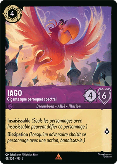 049/204 - Iago, Gigantesque perroquet spectral - LorenZone - Pokémon
