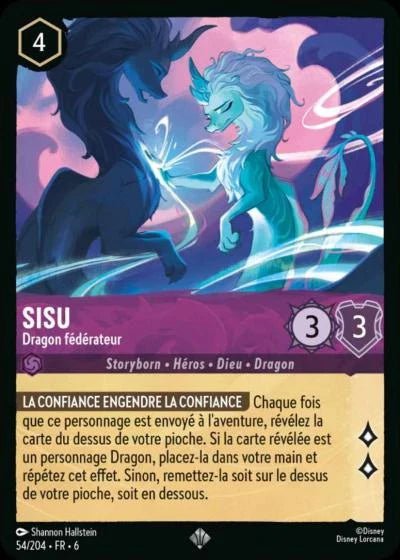 054/204 - Sisu, Dragon fédérateur - LorenZone - Pokémon