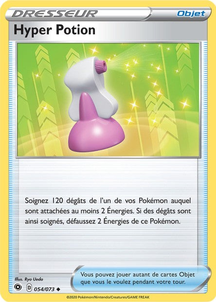 Carte Pokémon Hyper Potion 054/073 SWSH35 Voltage Eclatant EB3_5 Neuf FR LorenZone