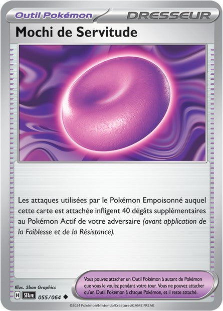 Carte Pokémon Mochi de Servitude 055/064 Fable Nébuleuse SFA EV6_5 Neuf FR LorenZone