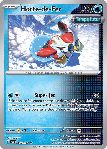 Carte Pokémon Hotte-de-Fer 062/167 TWM Mascarade Crépusculaire EV06 Neuf FR LorenZone