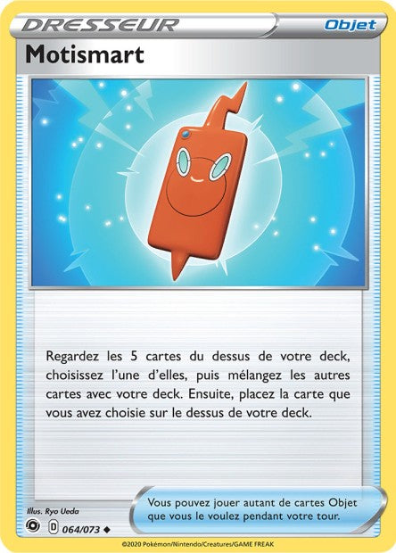 Carte Pokémon Motismart 064/073 SWSH35 Voltage Eclatant EB3_5 Neuf FR LorenZone