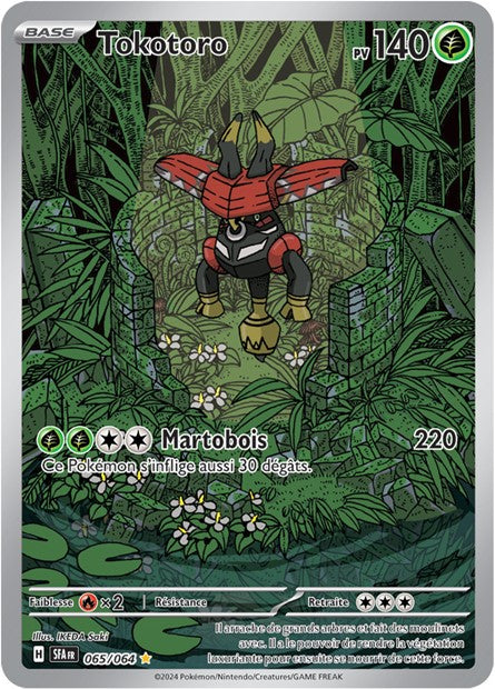 Carte Pokémon Tokotoro 065/064 Fable Nébuleuse SFA EV6_5 Neuf FR LorenZone