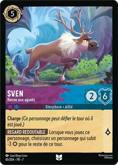 Carte Lorcana - Disney Kronk, Décontracté 065/204 Rare Tony Bancroft Lindsay Weyman Chapitre 07 L'Île d'Archazia ARI Neuf FR LorenZone