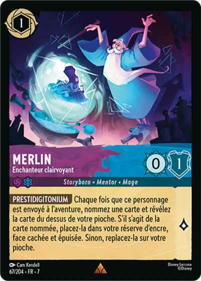 Carte Lorcana - Disney Sven, Renne aux aguets 067/204 Peu Commune Juan Diego Leon Chapitre 07 L'Île d'Archazia ARI Neuf FR LorenZone