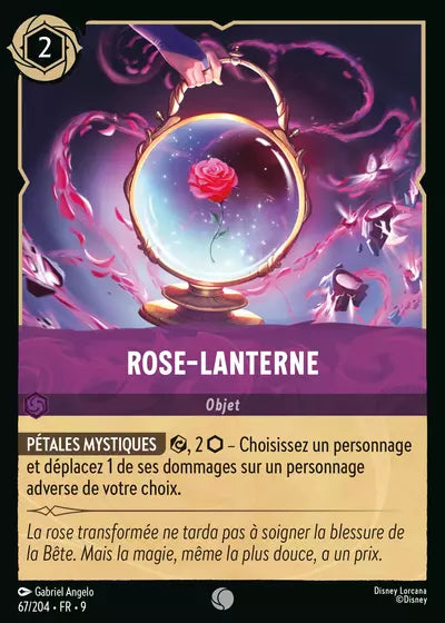 Carte Lorcana - Disney Rose-Lanterne 067/204 Chapitre 09 Fabuleux FAB Neuf FR LorenZone
