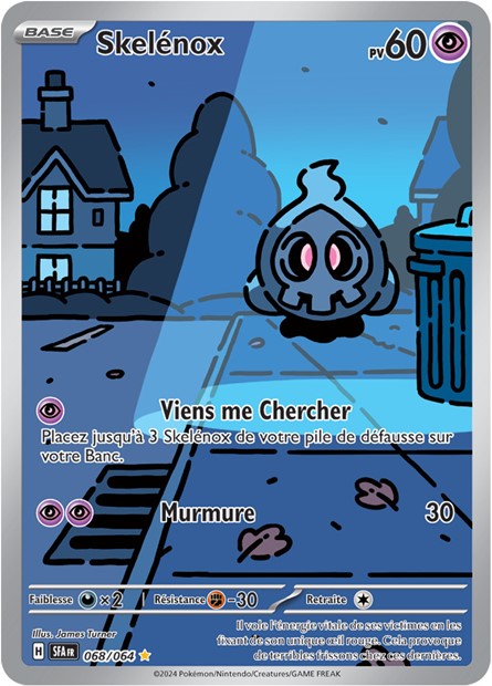 Carte Pokémon Skelénox 068/064 Fable Nébuleuse SFA EV6_5 Neuf FR LorenZone
