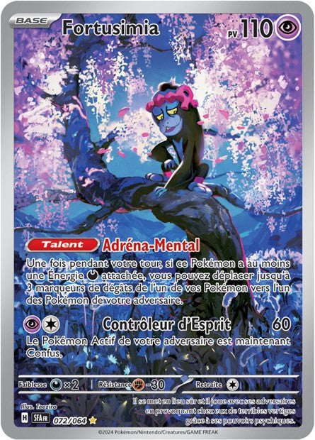 Carte Pokémon Fortusimia 072/064 Fable Nébuleuse SFA EV6_5 Neuf FR LorenZone