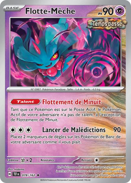 Carte Pokémon Flotte-Mèche 078/162 TEF Forces Temporelles EV05 Neuf FR LorenZone