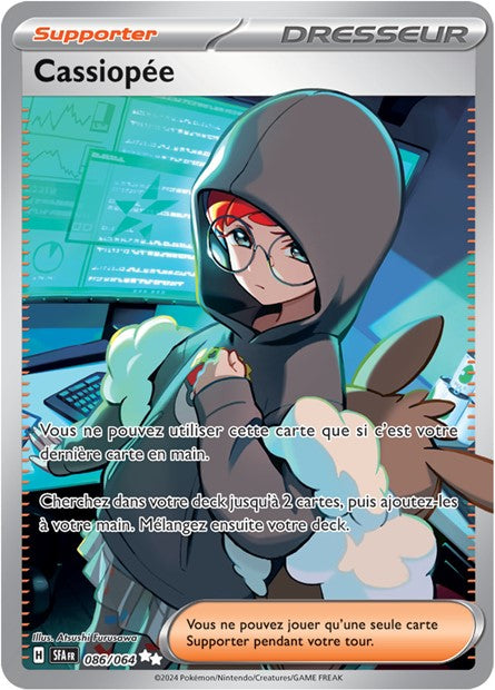 Carte Pokémon Cassiopée 086/064 Fable Nébuleuse SFA EV6_5 Neuf FR LorenZone
