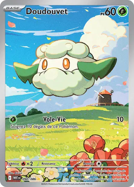 Carte Pokémon Doudouvet 090/086 WHT Flamme Blanche EV10_5 Neuf FR LorenZone