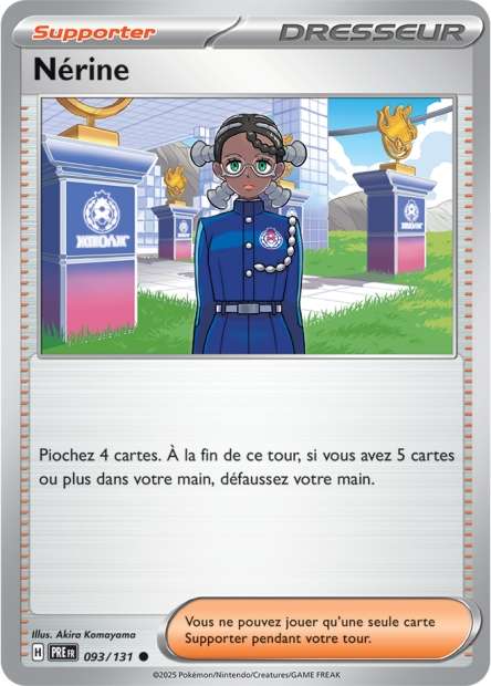 Carte Pokémon Nérine 093/131 Evolutions Prismatiques PRE EV8_5 Neuf FR LorenZone