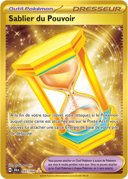 Carte Pokémon Sablier du Pouvoir 097/064 Fable Nébuleuse SFA EV6_5 Neuf FR LorenZone