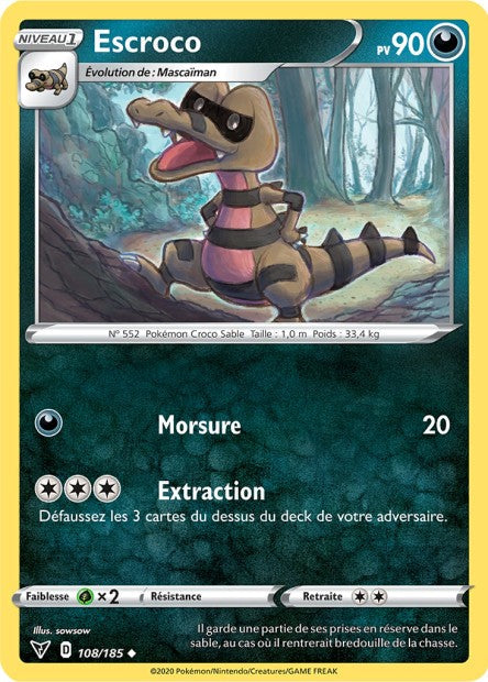 108/185 - Escroco