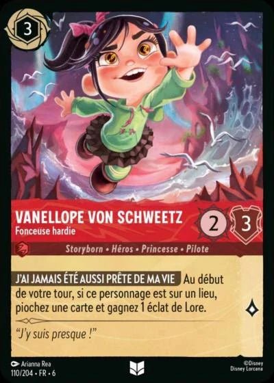 110/204 - Vanellope Von Schweetz, Fonceuse hardie - LorenZone - Pokémon