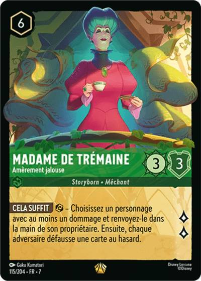 115/204 - Anastasie, Belle - sœur autoritaire - LorenZone - Pokémon