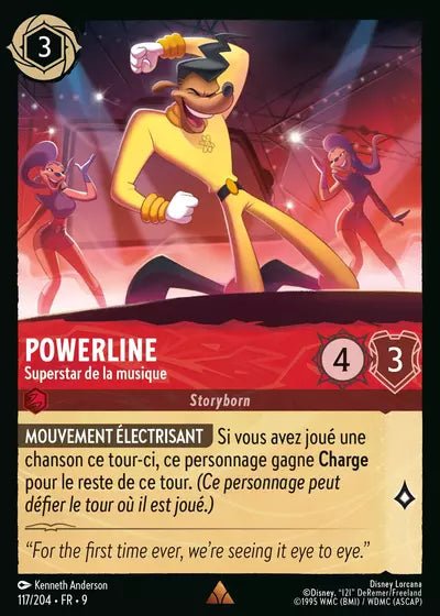 117/204 - Powerline, Superstar de la musique - LorenZone - Pokémon