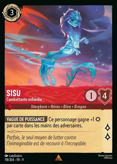 118/204 - Sisu, Combattante enhardie - LorenZone - Pokémon