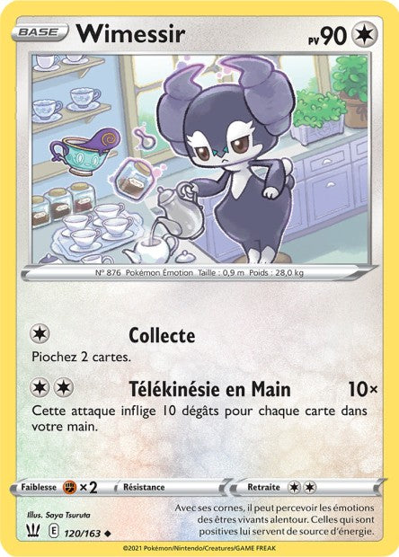 Carte Pokémon Wimessir 120/163 SWSH5 EB05 LorenZone