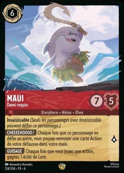 124/204 - Maui, Demi - requin - LorenZone - Pokémon