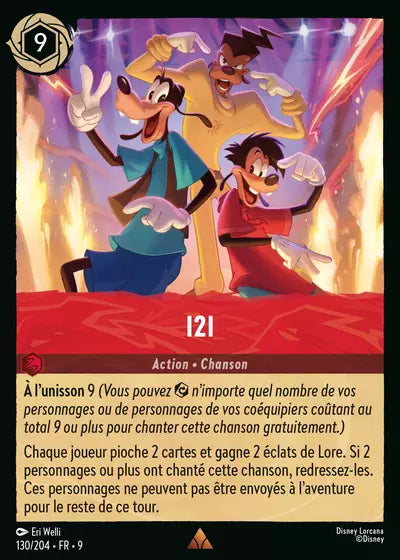 Carte Lorcana - Disney I2I 130/204 Chapitre 09 Fabuleux FAB Neuf FR LorenZone