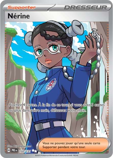 Carte Pokémon Nérine 132/131 Evolutions Prismatiques PRE EV8_5 Neuf FR LorenZone
