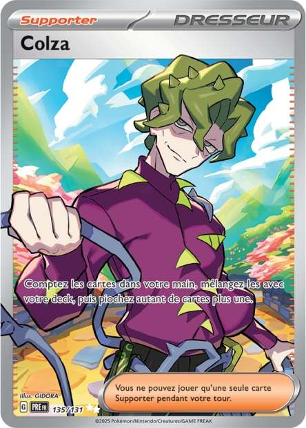 Carte Pokémon Colza 135/131 Evolutions Prismatiques PRE EV8_5 Neuf FR LorenZone