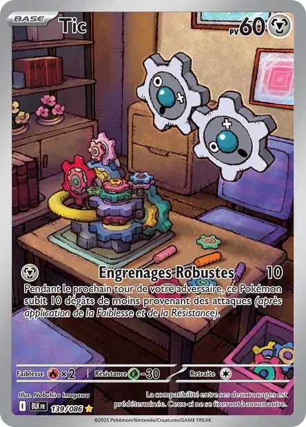 Carte Pokémon Tic 139/086 BLK Foudre Noire EV10_5 Neuf FR LorenZone