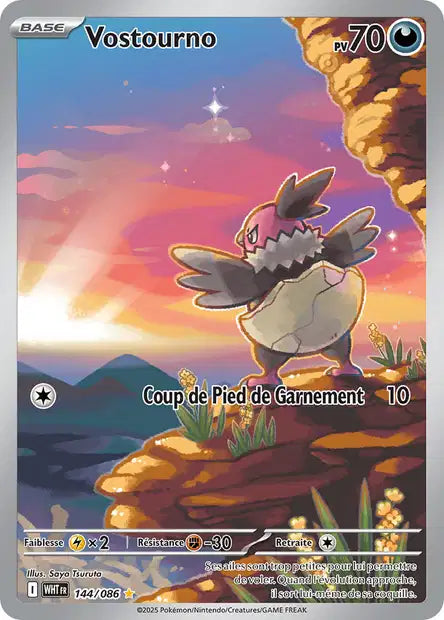 Carte Pokémon Vostourno 144/086 WHT Flamme Blanche EV10_5 Neuf FR LorenZone