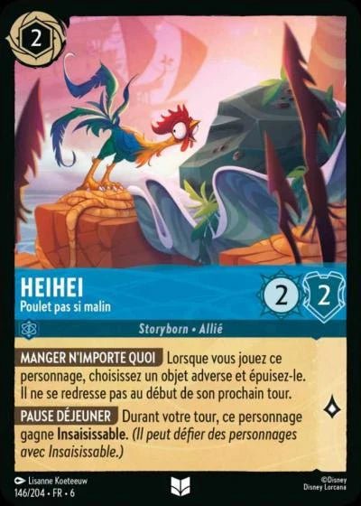 146/204 - Heihei, Poulet pas si malin - LorenZone - Pokémon