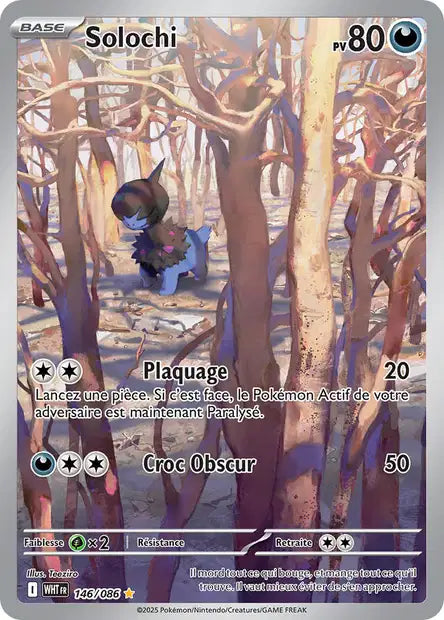 Carte Pokémon Solochi 146/086 WHT Flamme Blanche EV10_5 Neuf FR LorenZone