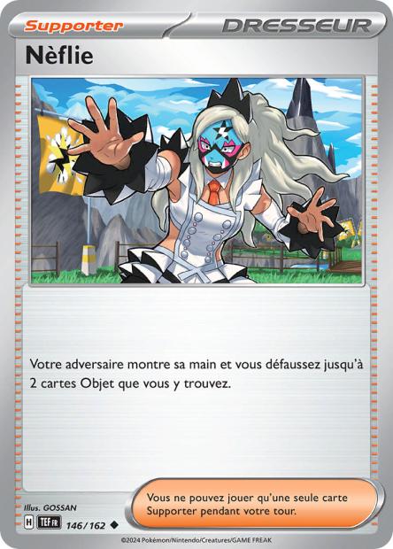 Carte Pokémon Nèflie 146/162 TEF Forces Temporelles EV05 Neuf FR LorenZone