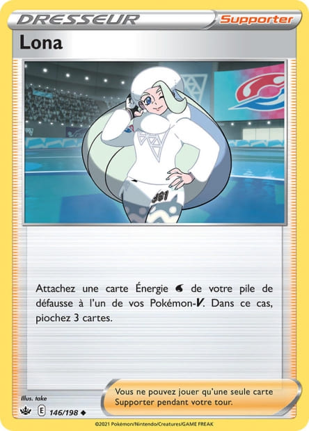 Carte Pokémon Lona 146/198 CRE EB06 LorenZone