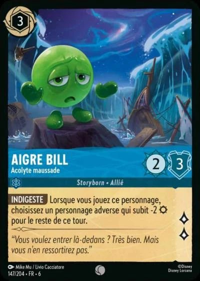 147/204 - Aigre Bill, Acolyte maussade - LorenZone - Pokémon